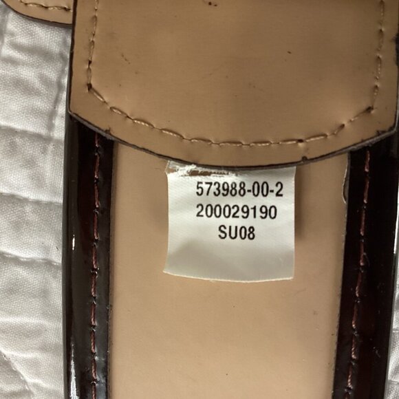 Wide Brown & Beige Giraffe Print Belt With Large Square Buckle Size M - Picture 7 of 11